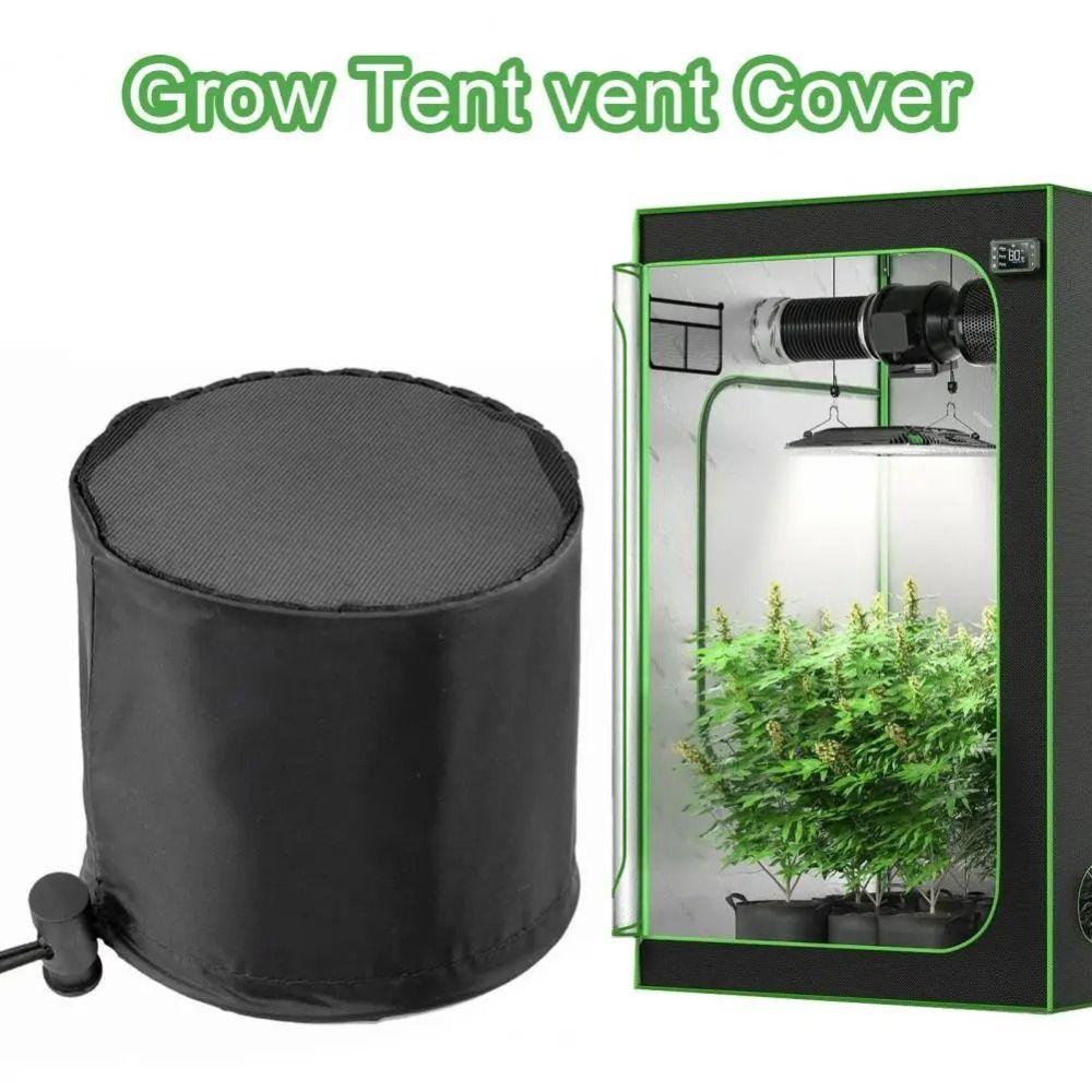2Pcs Insect Proof Duct Filter Cover Elastic Band Ventilation Covers Grow Tents Vent Cover  Salon
