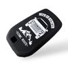 Suity Specially Designed for Toyota Land Cruiser Land Cruiser Anti-Scratch Smart Key Silicone Key Cover Key Case Black, Black