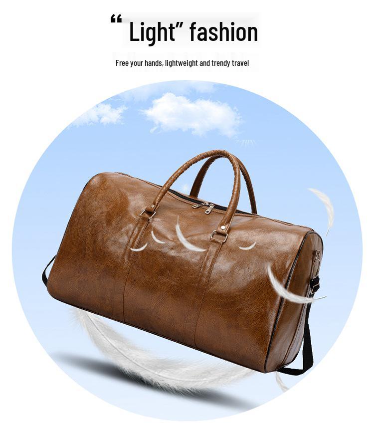 Men's Large Capacity Business & Travel Handbag - Short Trip Crossbody & Gym Bag