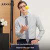 Zhuangji Men's DP Non-Iron Bemberg Antibacterial Long Sleeve Shirt