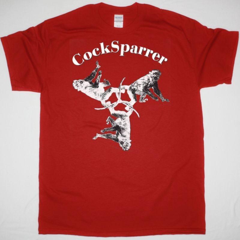 Cock Sparrer Two Monkeys Red T-Shirt Oi Punk Band Tee S разноцветный