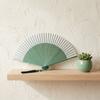Decoration Bamboo Folding Fan Tassel Handheld Shell Fan Decorative Fan Classical Fan  Home Decor