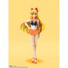SHFiguarts Sailor Moon Sailor Venus - Animation Farbedition- (Wiederverkaufsversion) Ca.. 140 mm große, bewegliche Figur aus PVC und ABS, bemalt