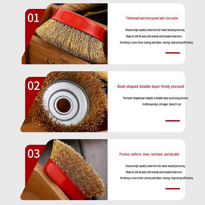 Aoli Tiger Angle Grinder Wire Brush