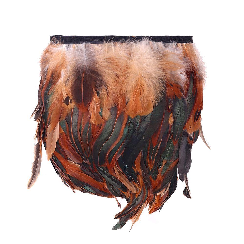Feather Trim Feather Shawl Punk Style Gothic Collar Sexy Choker Necklace Halloween Party