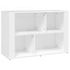 Sideboard White 80 x 30 x 54 cm Particleboard
