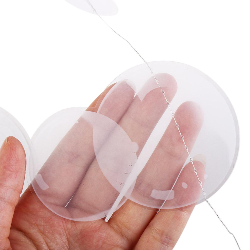 Round for Party Decor Bubble Circle Banner Wall Hanging Garlands Bubble Ribbon Bubble Paper Skewers
