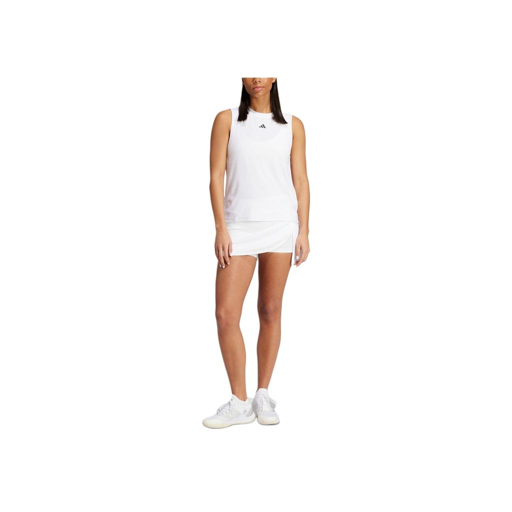 Adidas AirChill Match Tank Top Women Tops White IT4689