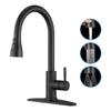 304 Stainless Steel Pull-Out Kitchen Faucet with Splash-Proof, Hot & Cold Features and Vegetable Washing Basin.