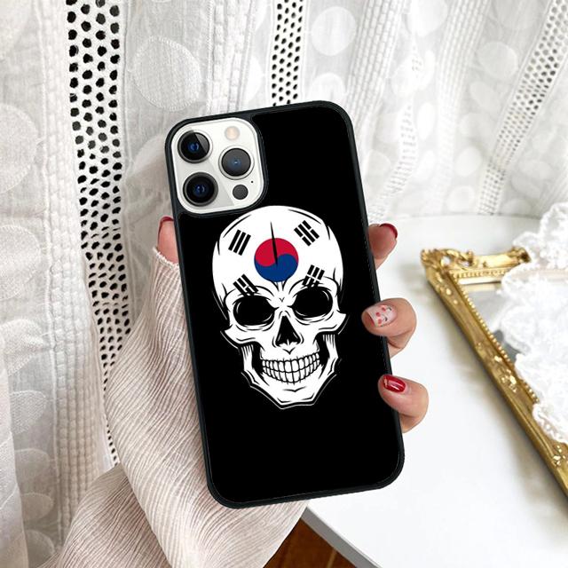 South Korea Flag Phone Case For Samsung Galaxy S10 S22 S23 S24 Note 10 20 Lite S20 Plus S21 Ultra Back Cover