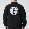 Nike Brooklyn Nets Full-Zip Woven Jacket Men Outerwear Black CN0748-010
