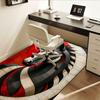 Black Horse Theme Office Carpet Chair Mat: Large Size, Home Decor Rug for Sofa and Floor, Perfect Gi