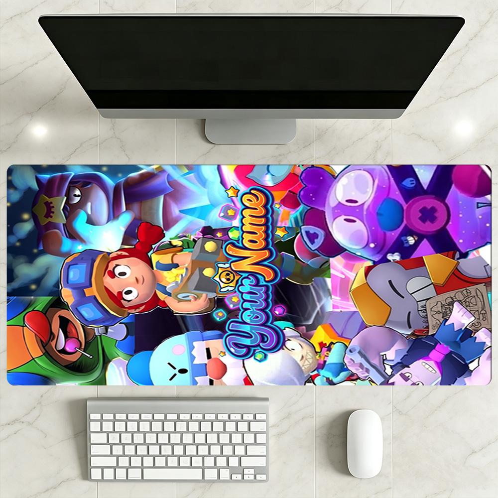 Supercell Personalized Name Mouse Pad Gaming Laptop Mouse Pad Office Mouse Mats Non-Slip Rubber Base Office Desk Accessory