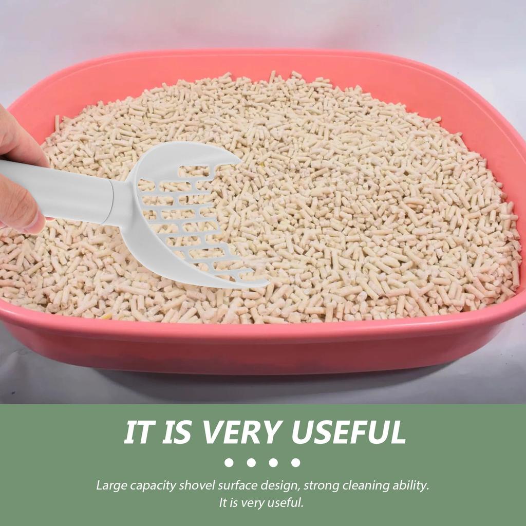 Multi-Function Cat Litter Scoop Large Capacity Comfortable Handle Efficient Sand Leakage Pet Cleaning Shovel Portable Household