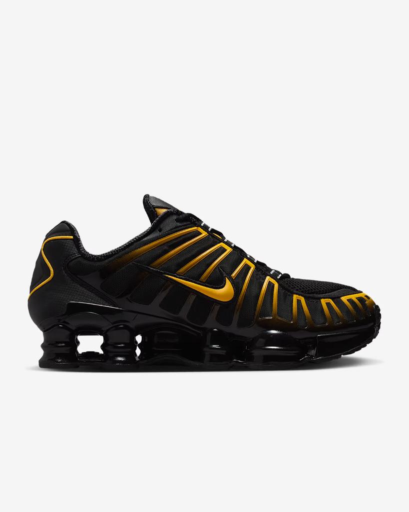 AV3595-013 Nike Shox TL Black University Gold (Men's)