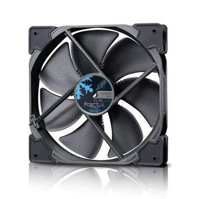 Fractal Design Venturi PWM Schwarz 140mm GehäuseLÜFTER PWM FN953 HP-14 FD-FAN-VENT-HP14-PWM-BK