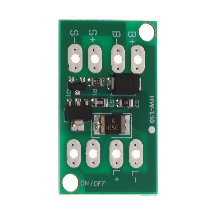 Universell 3.2/3.7/4/11.1/12V Solcellekontroller Lading Gatelys Brytermodul