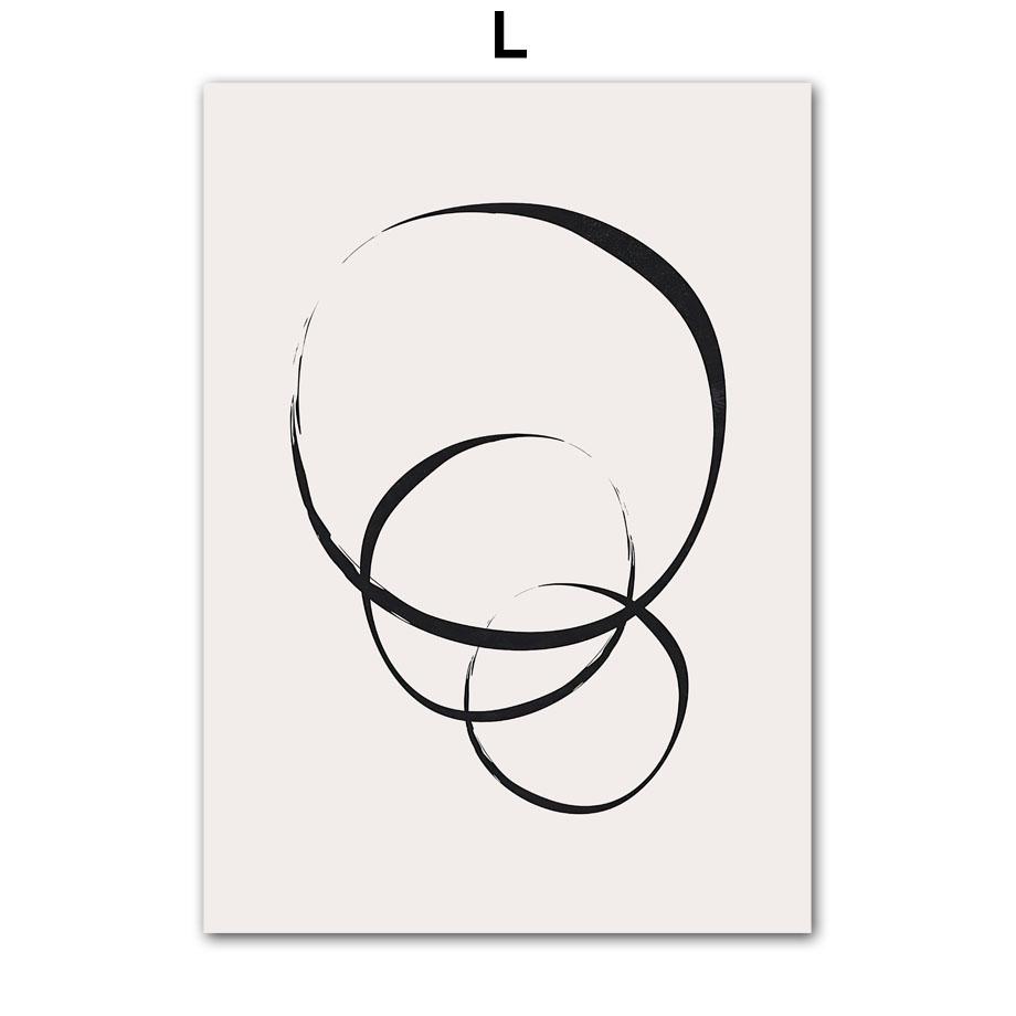 

Sun Leaves Lines Rainbow Geometry Abstract Landscape Posters Prints Canvas Painting Wall Art Pictures For Living Room Decor 21X30cm No Frame