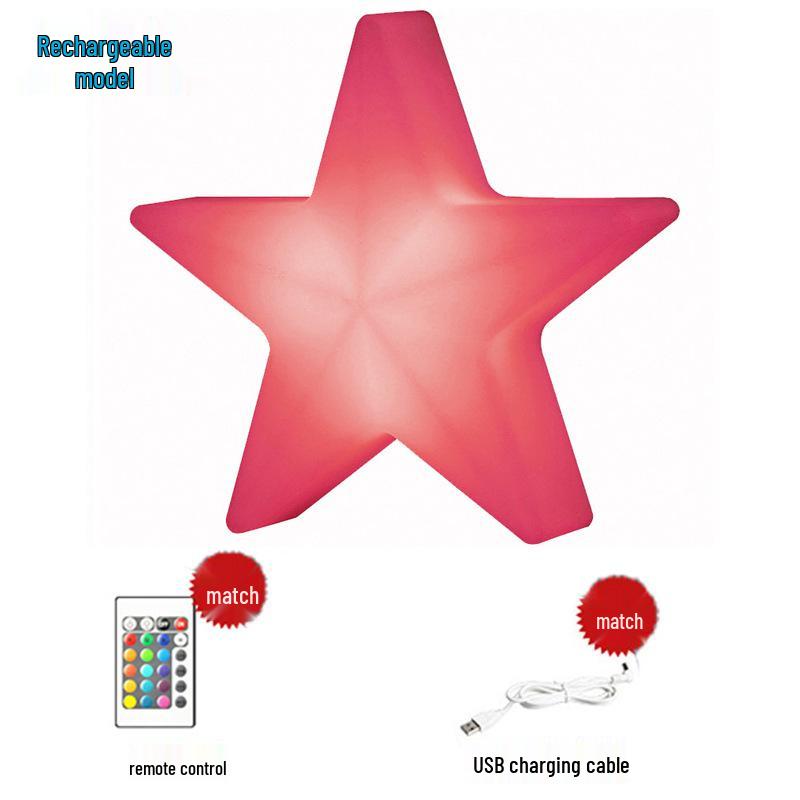 

Светодиодный светящийся подвесной светильник в форме звезды - Креативные уличные гирлянды с дистанционным управлением для вечеринок и рождественских украшений 20CM single shell without light source