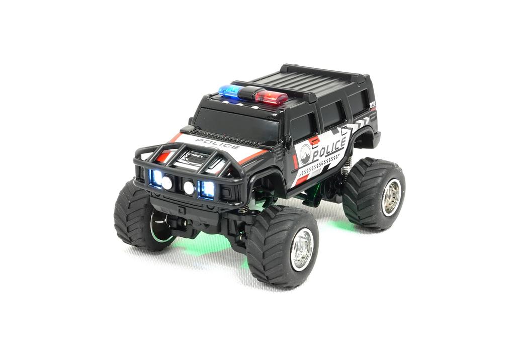 Happinet Miniature Car OFFROAD POLICE R/C G-ACTION