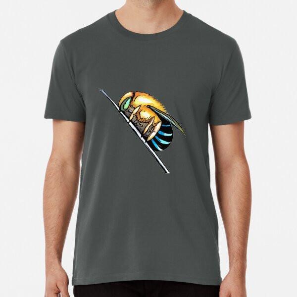 

Australian blue banded bee Premium T-Shirt S to 5XL Made in the AU/USA T-Shirt M