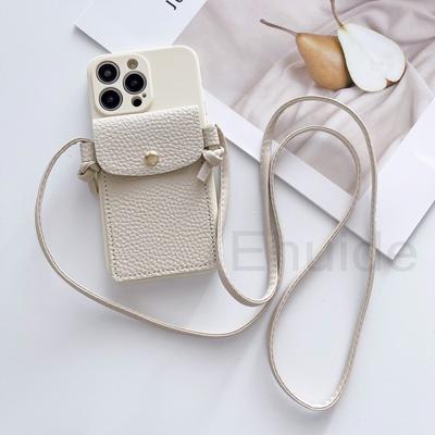Custodia a Laccio a Tracolla per Samsung Galaxy A15 A55 A36 A56 S25 S22 Plus S24 FE S23 Ultra Portafoglio Classico in Pelle Copertura con Cinturino per Carte