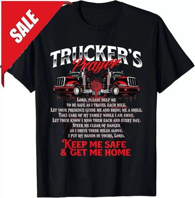 Truckers Prayer - Semi Truck Driver Trucking Big Rig Driving Gift Unisex T-Shirt