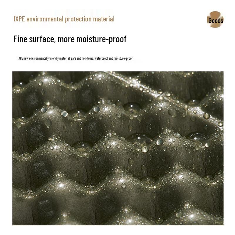 Mobi Garden Egg Crate Foldable Camping Seat Cushion (2-Pack)