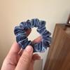 Velvet Scrunchies Set: Milk Tea & Apricot - Japanese & Korean Style Hair Accessories