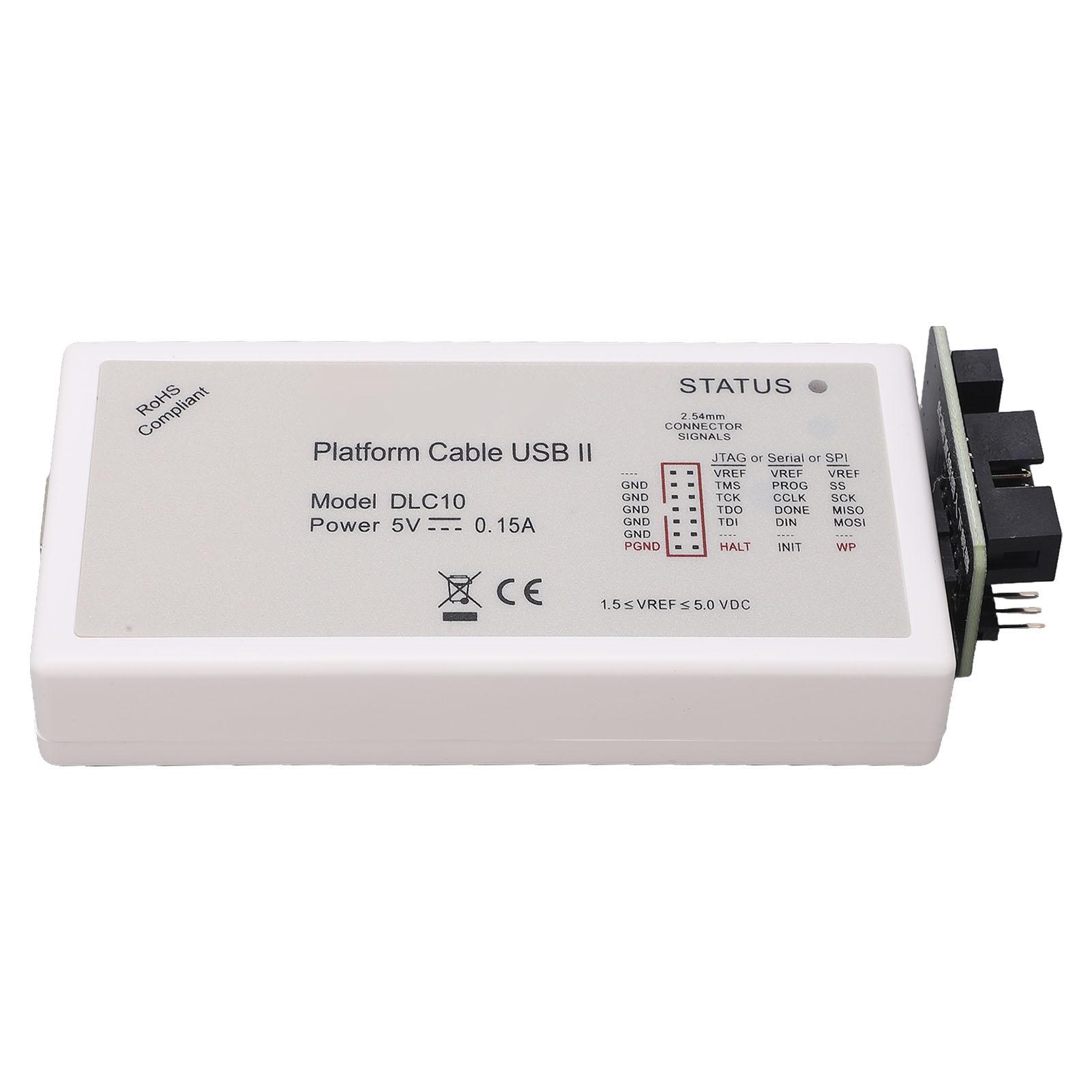 

DLC10 Platform Download USB Wire with Flat Cables 1.5‑5.0VDC High Speed Conversion Chip