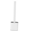 Toilet Brush Detachable Square Handle Bathroom Crevice Cleaning Brushes with Drain BoxWhite