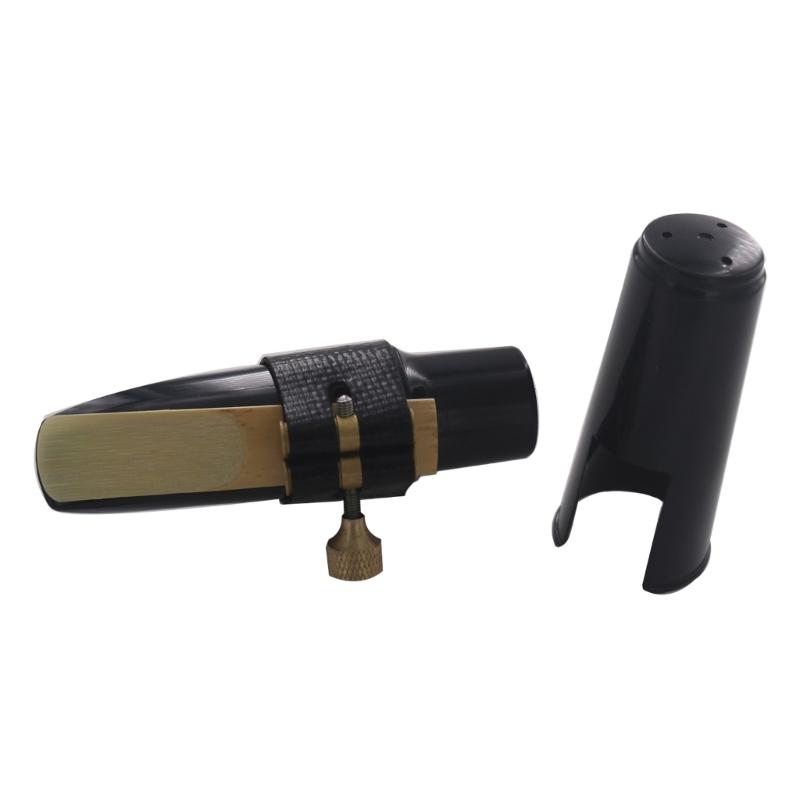 Saxophone Clip Leather Ligature Single Screw Fastener Clip Mouthpiece Ligature