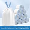 Durable Drawstring Trash Bags - Tear-Resistant, Self-Sealing Kitchen and Dormitory Use