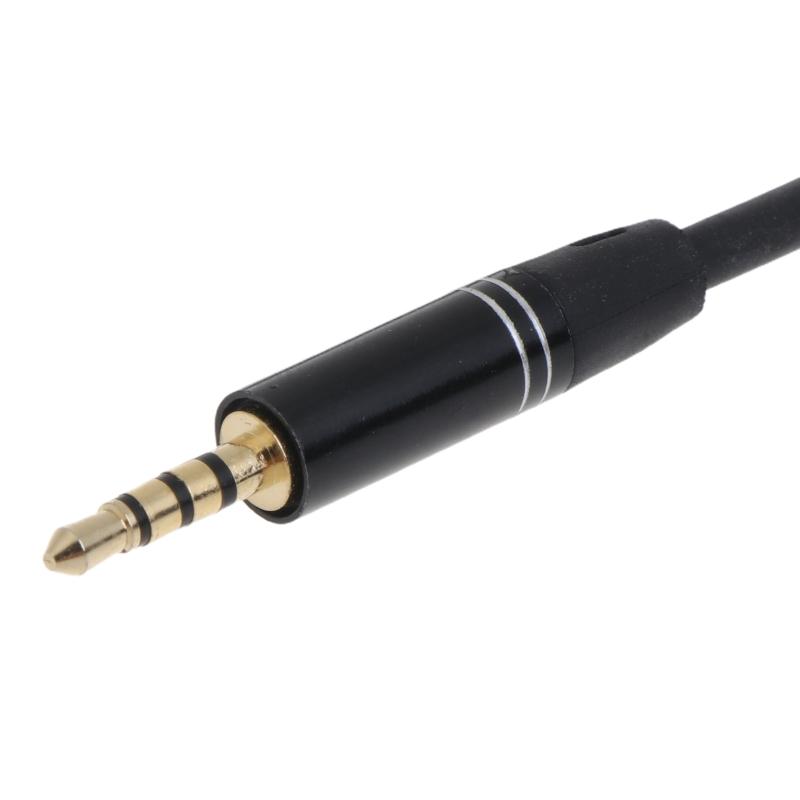 2.5mm To 2.5mm Audio Cable Jack Male To Male 2.5mm Jack Male Stereo Audio Aux Coiled Cord TRRS 2.5mm To 2.5mm Connector