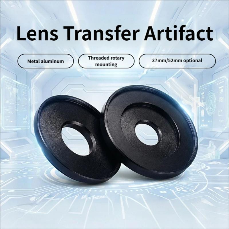 Professional 17mm Metal Lens Adapter With Scratch proof Coating Compatibles ND CPL Filters 17-39mm 17-52mm