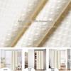 Hanyou Waterproof Waffle Shower Curtain