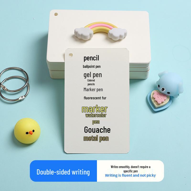 English Alphabet Flashcards for Elementary: DIY, First to Third Grade, 26 Letters, Four-Line, Three-Space Design