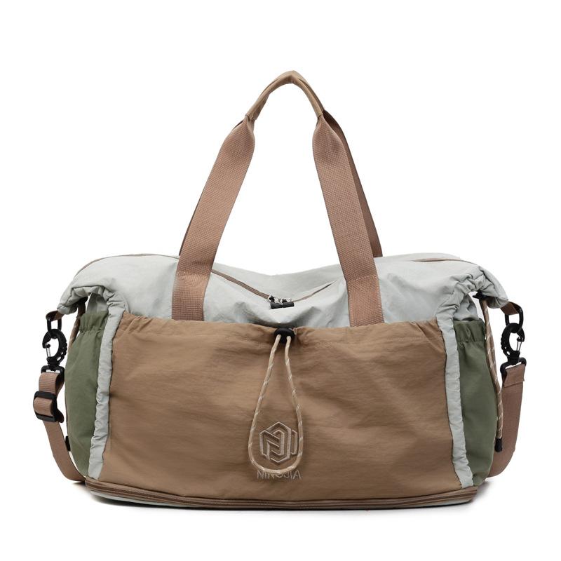 Large-capacity short-distance travel bag New wet and dry separation sports fitness bag Travel waiting for delivery Storage luggage bag