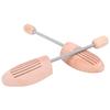 2Pcs Wood Anti Deformation Anti Wrinkle Women Men Shoe Tree   with Spring Column(35 36)