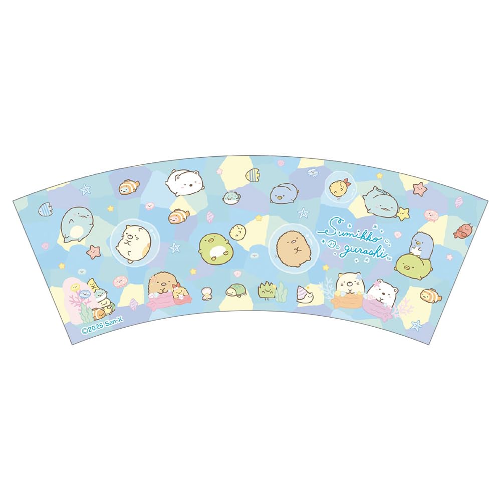 Tees Factory Sumikkogurashi Water Cup Sumikko and Umikko