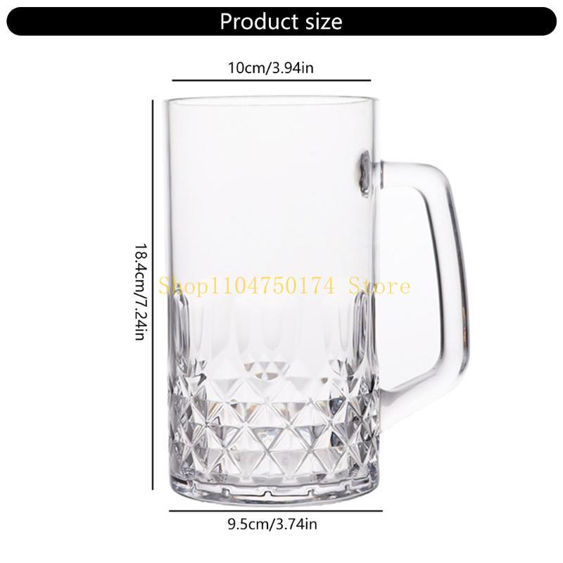 Large Capacity Dimpled Beer Mugs Efficient Dimpled Beer Cups British Styles Beer Mug Dishwasher Safe Beer Drinkwares top sale