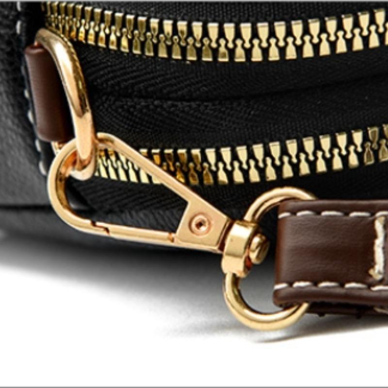 100% originální kůže kabelka přes rameno Dámská kabelka Designová taška s klopou z hovězí kůže Luxusní dámské kabelky Messenger Crossbody pro ženy