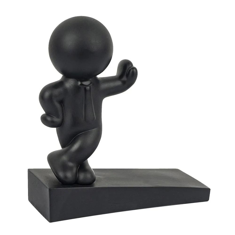 Cartoon Decorative Door Stop No Drilling Action Figure Door Stopper Non-slip Anti Collision Door Bumper for Home&Bedroom