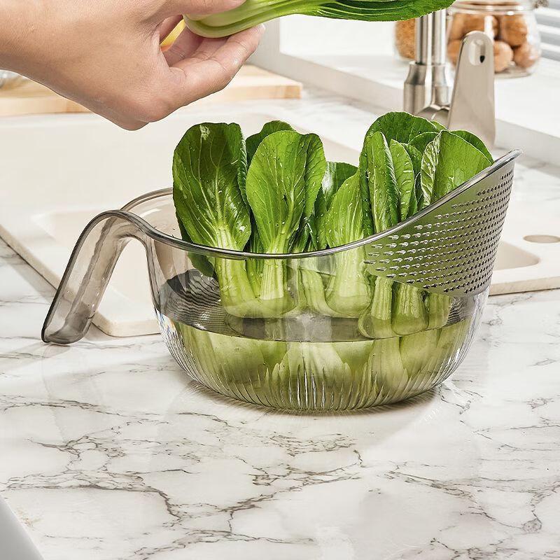Multi-functional Kitchen Rice Washing Drain Basket