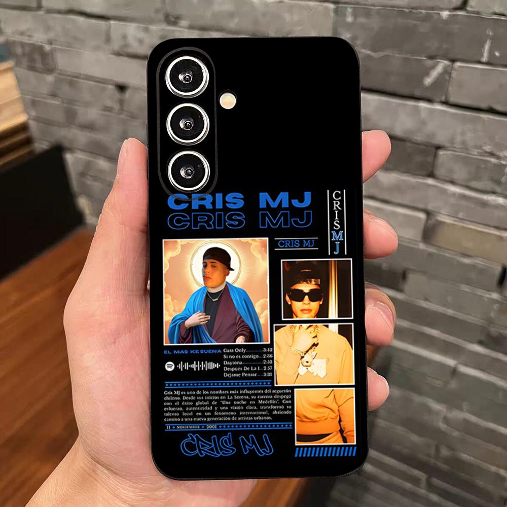 Rapper Cris MJ Phone Case For Samsung S26 S25 Edge S24 S23 S22 S21 S20 Ultra Plus Fe Galaxy Silicon Cover