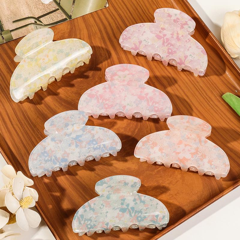 Umělecká spona do vlasů s květy, květinové spony do vlasů, sladká spona do vlasů, drápky do vlasů pro dívky, doplňky pro ženy