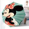Minnie Mouse, Automatic Opening and Closing Umbrella, Compact Travel Umbrella, Lightweight and Portable, Suitable for Beach Commuting Busine