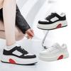 Leather little white shoes women's shoes 24 years old autumn new sports and leisure versatile bread heightened thick-soled small fragrant wind boa