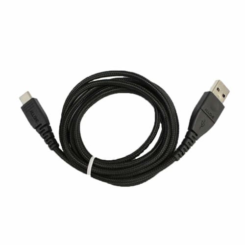Pevný kabel Allone pro ovladač PS5 Type-CtoA Černá 3m hra Používá vyztužený síťový kabel konektoru Můžete hrát při nabíjení ALG-P5TCA3