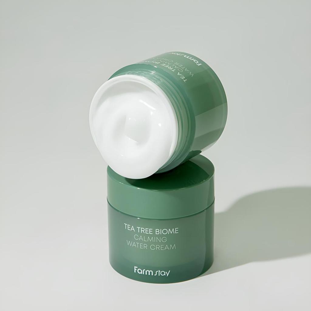 Farmstay Tea Tree Biome Crème d'Eau Calmante 80 ml